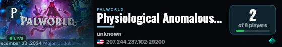 Physiological Anomalous Life-Forms live status badge