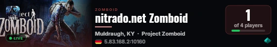 nitrado.net Zomboid live status badge