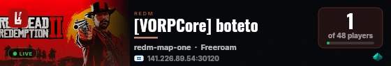 [VORPCore] boteto live status badge