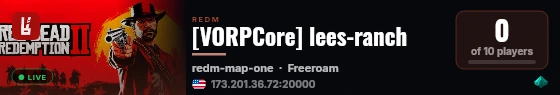 [VORPCore] lees-ranch live status badge