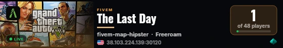 The Last Day live status badge