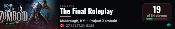 The Final Roleplay live status badge