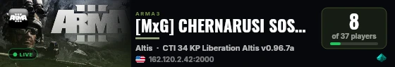[MxG] CHERNARUSI SOSUT NA ALTISE [CDF Unit] live status badge