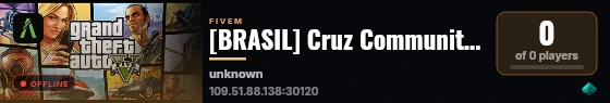 [BRASIL] Cruz Community ┃ discord.gg/cruzrp 🔥 live status badge