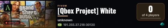[Qbox Project] White live status badge