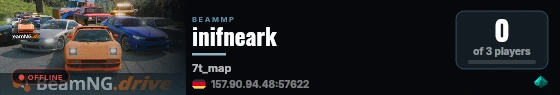 inifneark live status badge