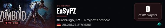 EaSyPZ live status badge