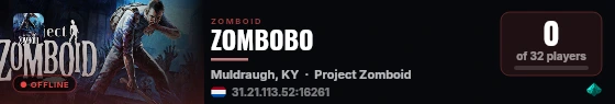 ZOMBOBO live status badge