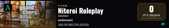 Niteroi Roleplay live status badge