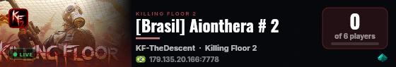 [Brasil] Aionthera # 2 live status badge