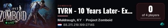 TVRN - 10 Years Later- Extinction live status badge