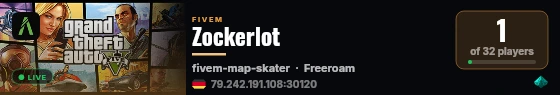 Zockerlot live status badge