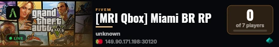 [MRI Qbox] Miami BR RP live status badge