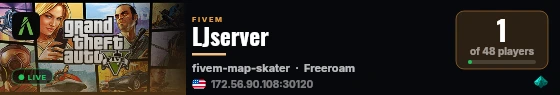 LJserver live status badge