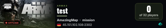 test live status badge