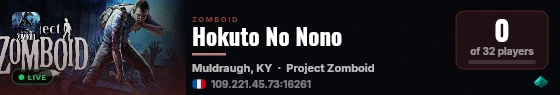 Hokuto No Nono live status badge