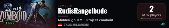RudisRangelbude live status badge