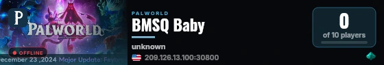 BMSQ Baby live status badge
