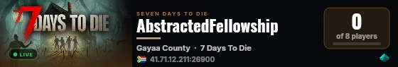 AbstractedFellowship live status badge