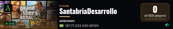 SANTABRIARP live status badge
