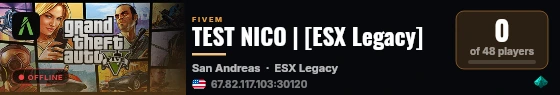 TEST NICO | [ESX Legacy] live status badge