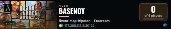 BASENOY live status badge