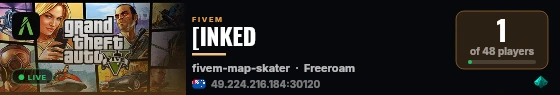[INKED live status badge