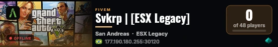 Svkrp | [ESX Legacy] live status badge