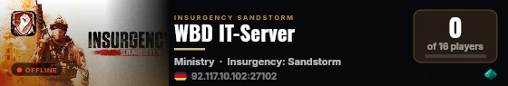 WBD IT-Server live status badge