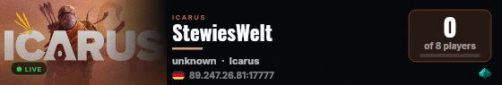 StewiesWelt live status badge