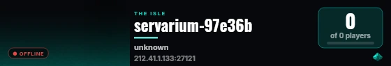 servarium-97e36b live status badge