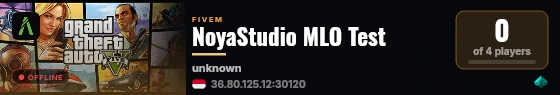 NoyaStudio MLO Test live status badge