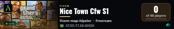 Nice Town Cfw S1 live status badge