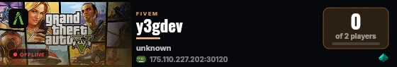 y3gdev live status badge