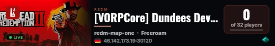 [VORPCore] Dundees Dev Outback live status badge