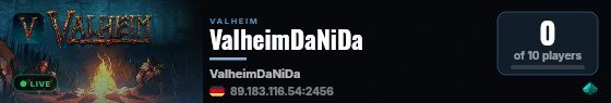 ValheimDaNiDa live status badge