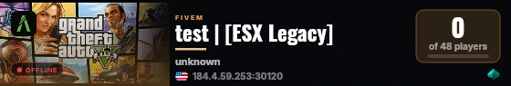 test | [ESX Legacy] live status badge