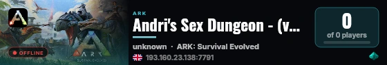 Andri's Sex Dungeon - (v358.24) live status badge