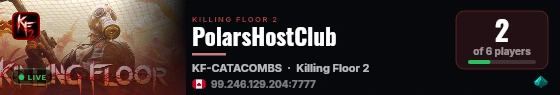 PolarsHostClub live status badge