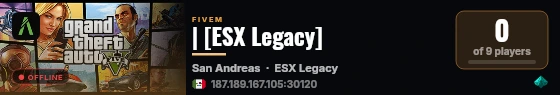 | [ESX Legacy] live status badge