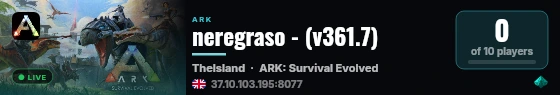 neregraso - (v361.7) live status badge