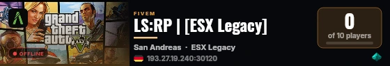 LS:RP | [ESX Legacy] live status badge
