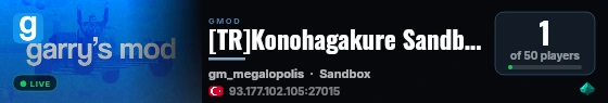 [TR]Konohagakure Sandbox live status badge