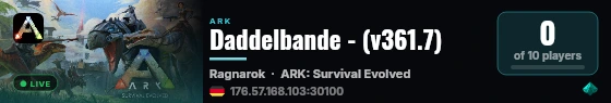 Daddelbande - (v361.7) live status badge
