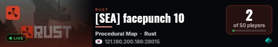 [SEA] facepunch 10 live status badge