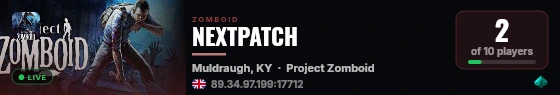 NEXTPATCH live status badge