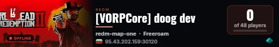 [VORPCore] doog dev live status badge