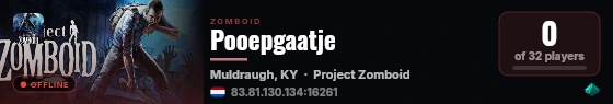 Pooepgaatje live status badge