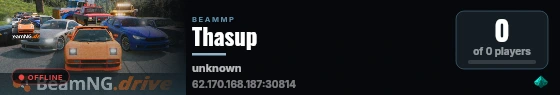 Thasup live status badge