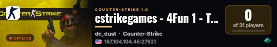 cstrikegames - 4Fun 1 - Top 1 ganha Robo live status badge